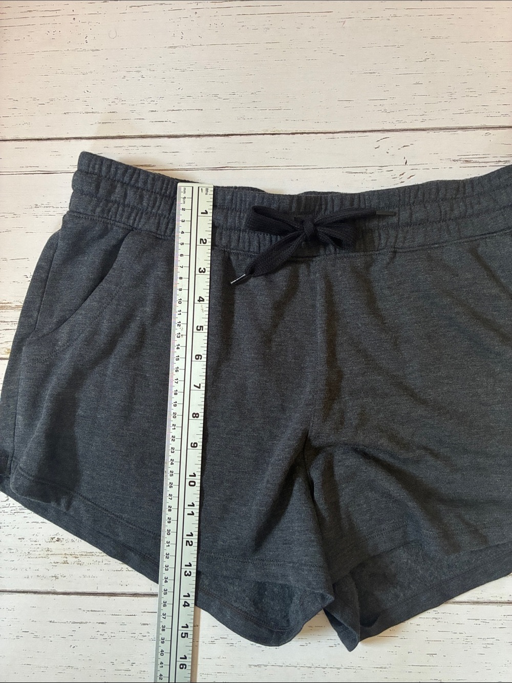 JoyLab Charcoal Gray Super Soft Athletic Drawstring Shorts, sz L, NWT - Picture 15 of 15